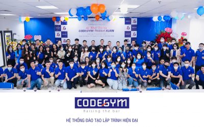 Tưng bừng khai trương và khai giảng khóa học JavaScript tại cơ sở đào tạo mới – CodeGym Thanh Xuân