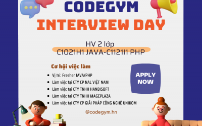 Học viên CodeGym Hà Nội tự tin phỏng vấn tại Interview Day