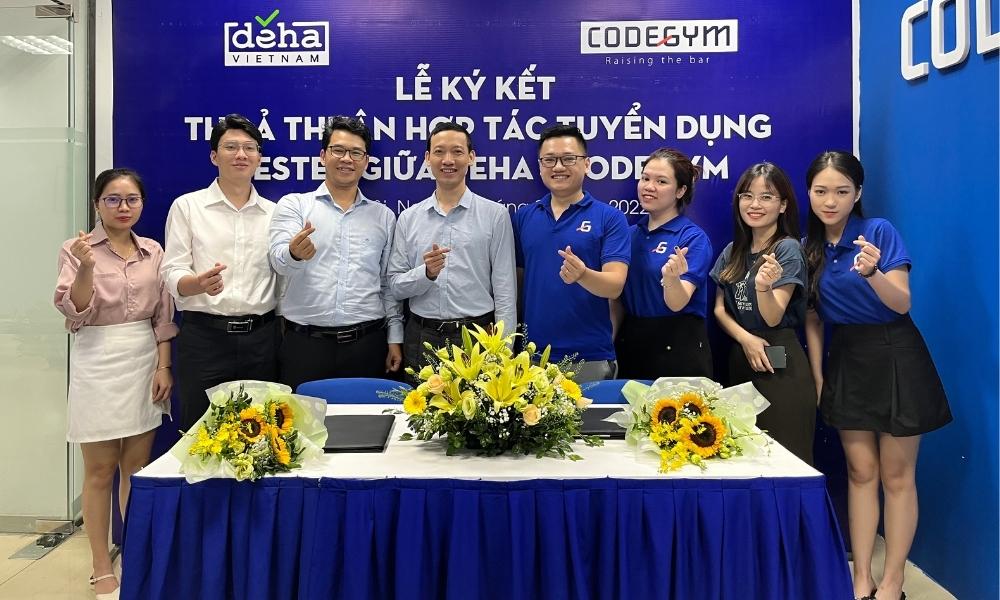 DEHA – CodeGym: Thỏa thuận hợp tác tuyển dụng Tester