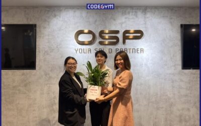 Học viên CodeGym Hà Nội thăm quan doanh nghiệp OSP Group