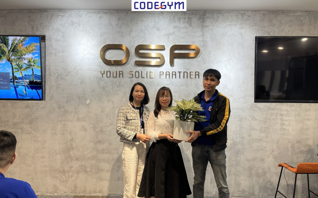 Học Viên Codegym Hà Nội Thăm Doanh Nghiệp OSP Group