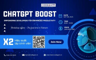 [The first workshop in Vietnam] ChatGPT Boost: Empowering Developers for Enhanced Productivity